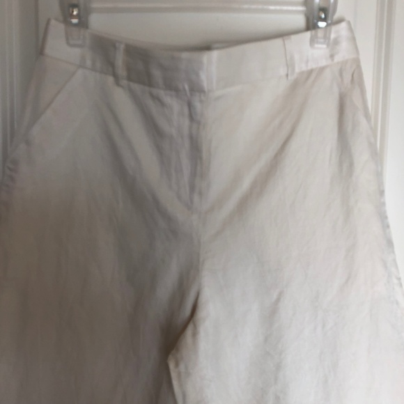 Elizabeth and James Women'  Ivory Ankle Pants NWT - Picture 6 of 7